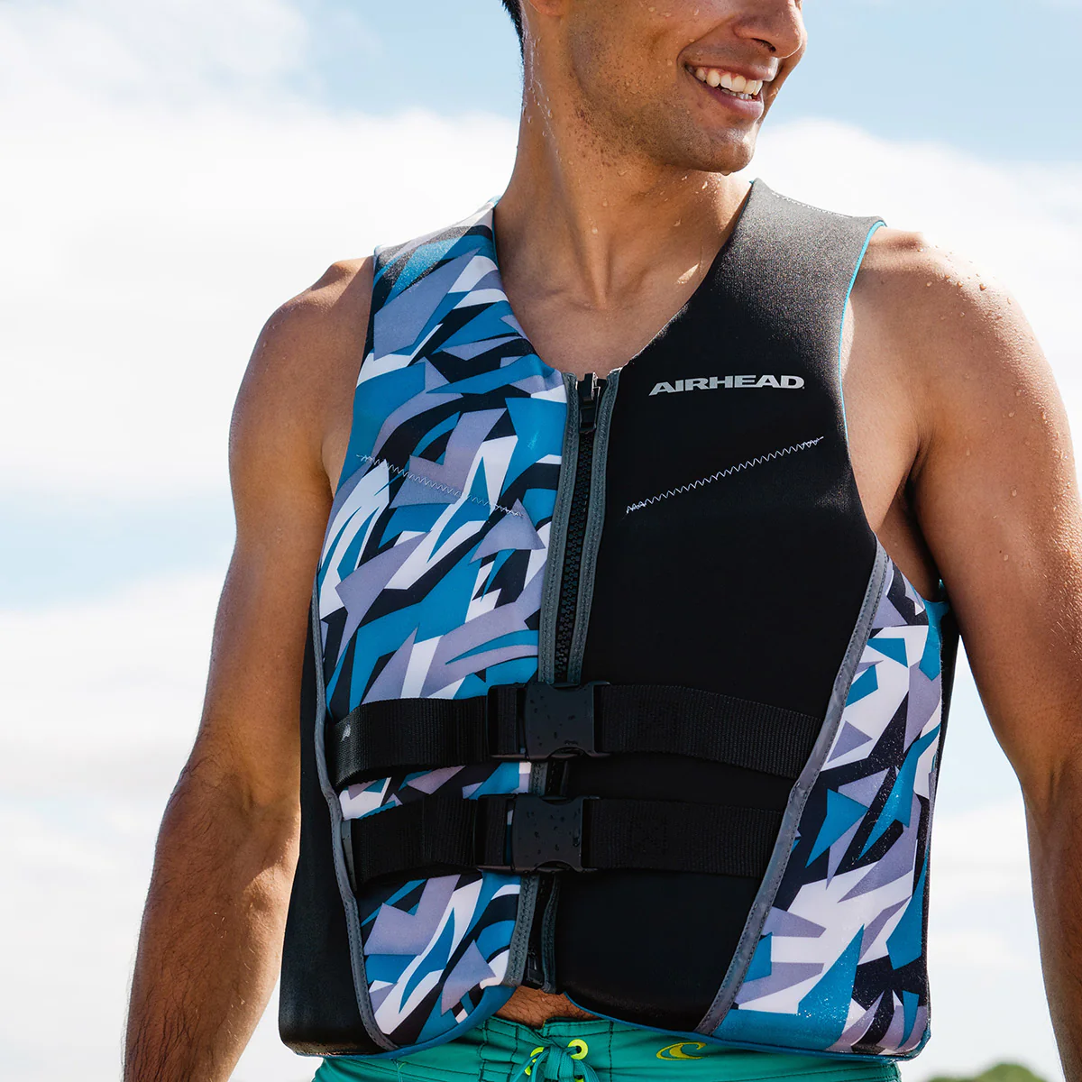 Camo Cool Neolite Kwik-Dry Life Jacket Vest | Adult Men's - Image 6