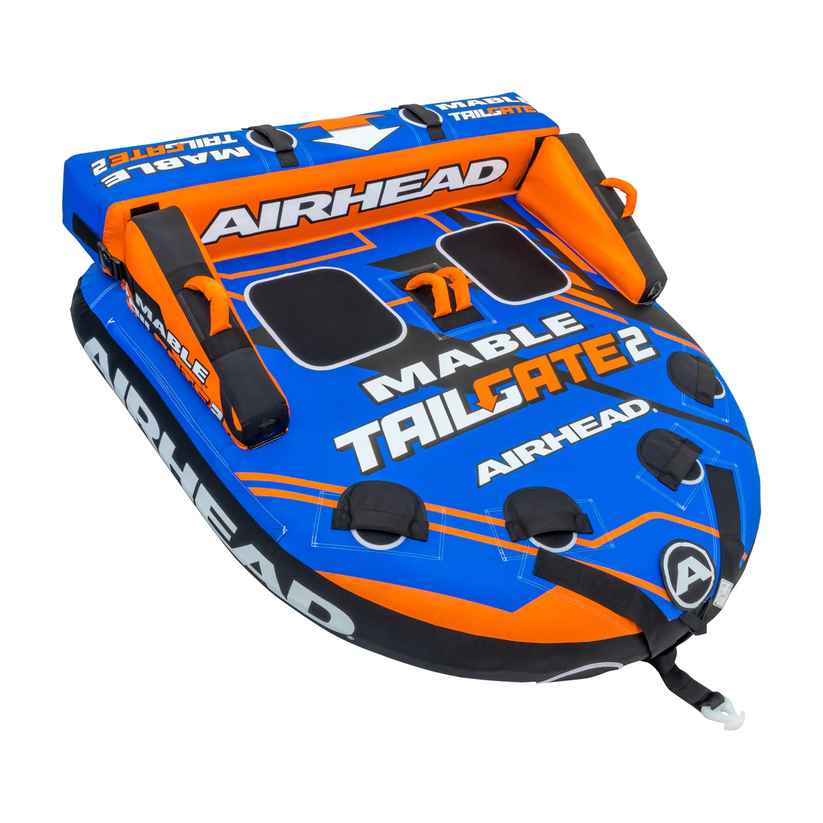 Mable® Tailgate 2® | 1-2 Rider Towable Tube for Boating