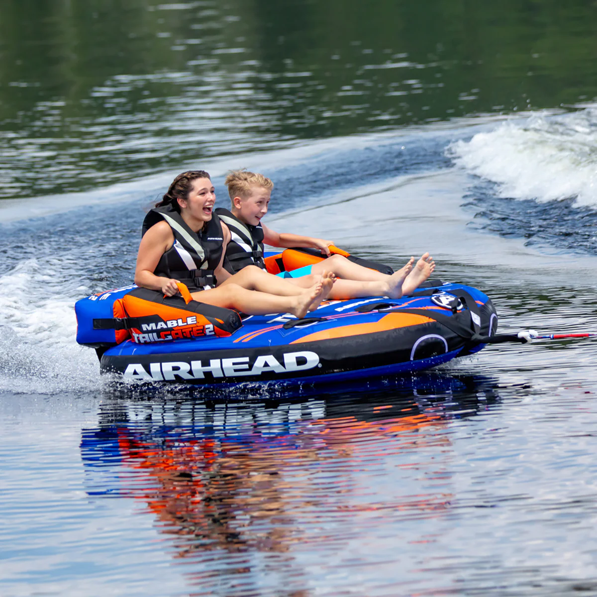 Mable® Tailgate 2® | 1-2 Rider Towable Tube for Boating - Image 5