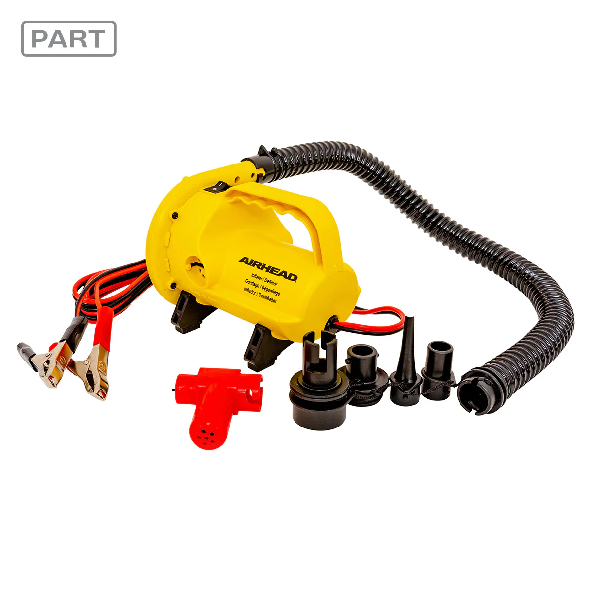 Towable Pump 12 Volt Clips: Replacement Hose and Adaptors